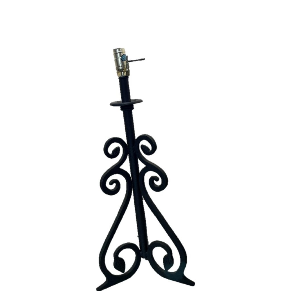 Metal Rustic Lamp Base LARGE and Heavy